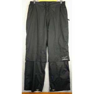 Mizuno Impermalite Waterproof Mens XL Black Lightweight Performance Rain Pants‎
